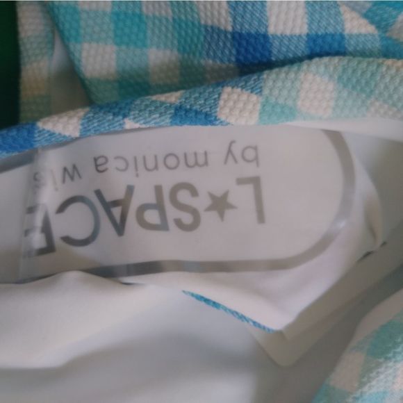 L*space Portia Bottom Classic Picnic Plaid Gingham Print - Picture 7 of 8